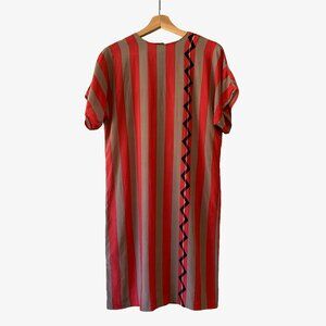 Vintage Maggie London by Jeannene Booker 100% Silk Shirt Dress | Size 6